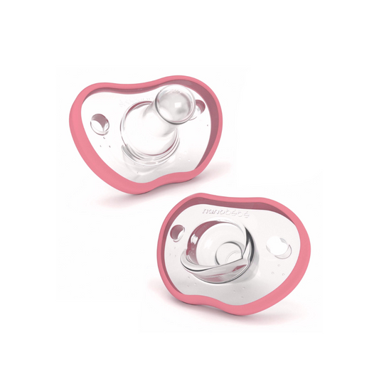 Pack de 2 Chupetes Flexy - Rosado | Nanobebé