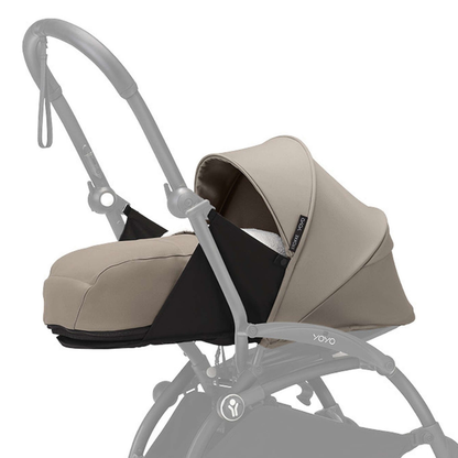 Coche Completo Stokke® YOYO³ – Chasis Negro + Asiento 6+ + Moisés - Taupe | YOYO by Stokke