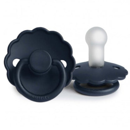 Chupete de Silicona - Daisy - Dark Navy | FRIGG