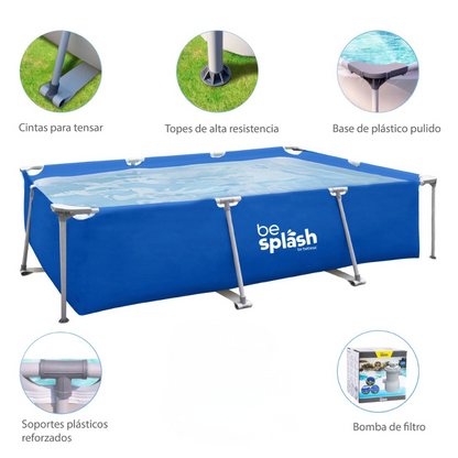 Piscina Estructural Rectangular BeSplash | Bebesit