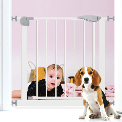 Reja de Seguridad para Bebés con Doble Seguro Ajustable de 75 a 82 cm | Bebesit