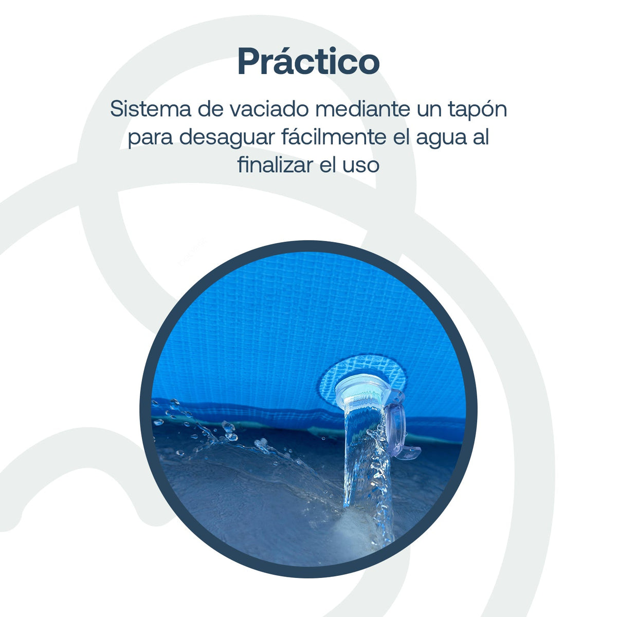 Piscina Estructural Cuadrada BeSplash | Bebesit