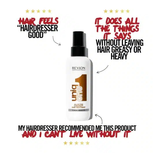 REVLON UniqOne Hair Treatment Coconut Fragrance 150ml