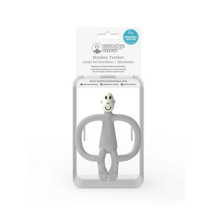 Mordedor Mono - Gris | Matchstick Monkey