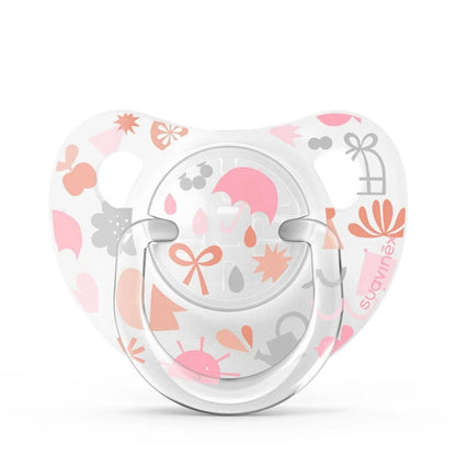 Pack de 2 Chupetes con Tetina Anatómica Látex Memories - Rosado | Suavinex