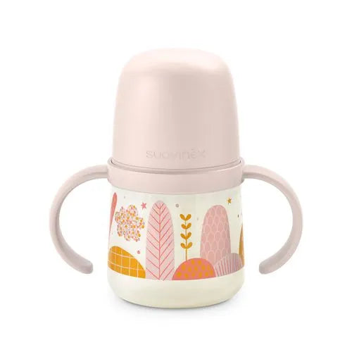 Vaso con Asas y Boquilla de Silicona - 150 ml - Rosado | Suavinex