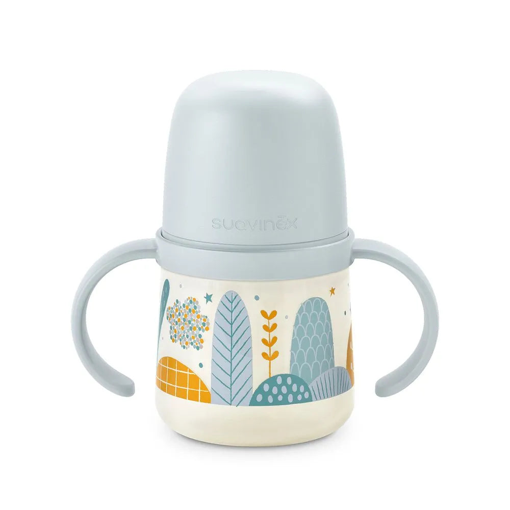 Vaso con Asas y Boquilla de Silicona - 150 ml - Azul | Suavinex