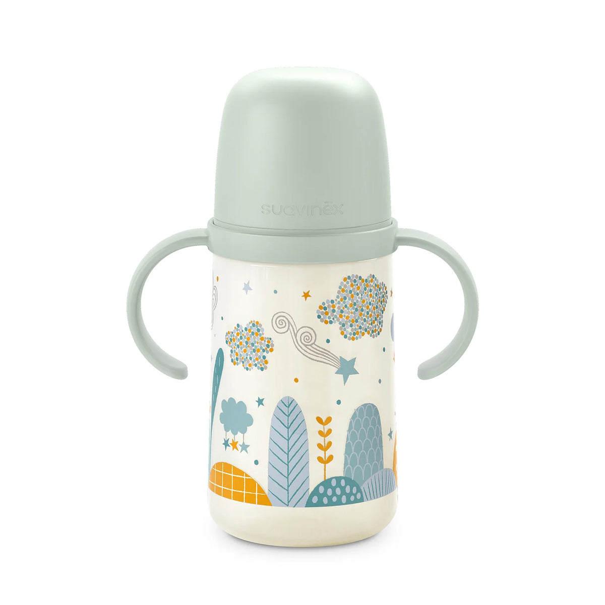 Vaso con Asas y Boquilla de Silicona - 270 ml - Azul | Suavinex