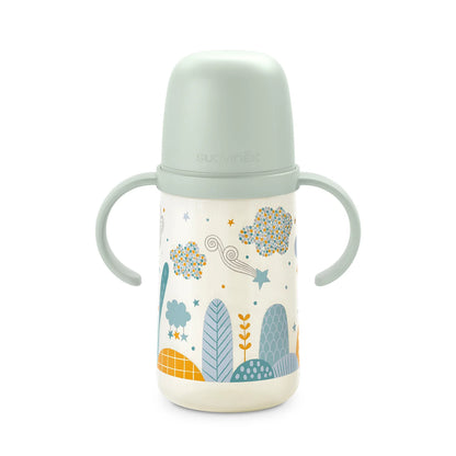 Vaso con Asas y Boquilla de Silicona - 270 ml - Azul | Suavinex