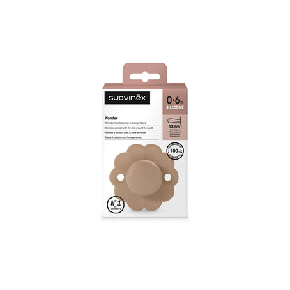 Chupete Wonder - Tetina Fisiológica Sx Pro - Cork | Suavinex