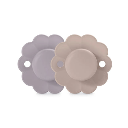 Pack de 2 Chupetes Wonder - Tetina Fisiológica Sx Pro - Lave y Pale Mauve | Suavinex