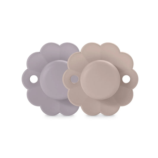 Pack de 2 Chupetes Wonder - Tetina Fisiológica Sx Pro - Lave y Pale Mauve | Suavinex