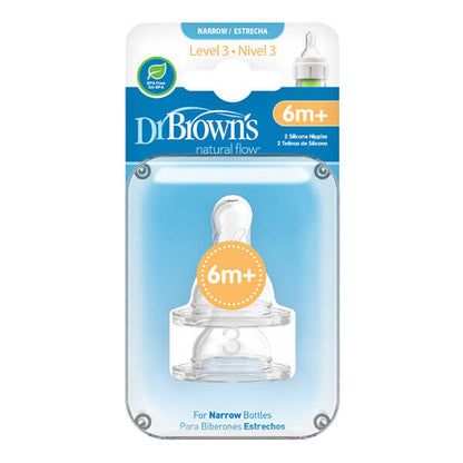 Pack de 2 Tetinas Estándar | Dr. Brown's