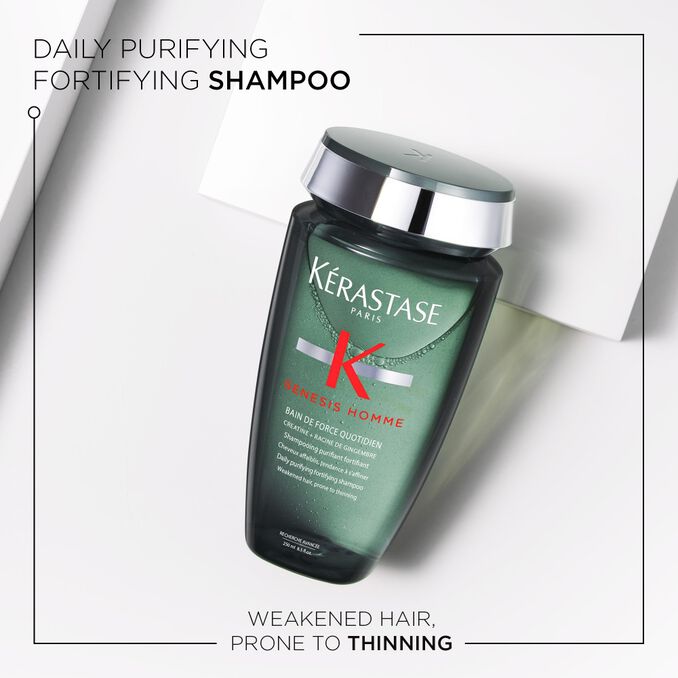 Kérastase Genesis Homme Bain De Force Quotidien 250ml