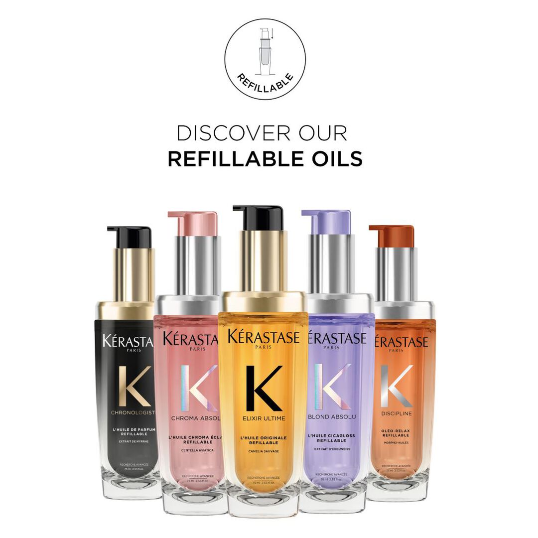 KERASTASE Chronologiste L’Huile de Parfum Revitalizing Hair Oil Refill 75ml