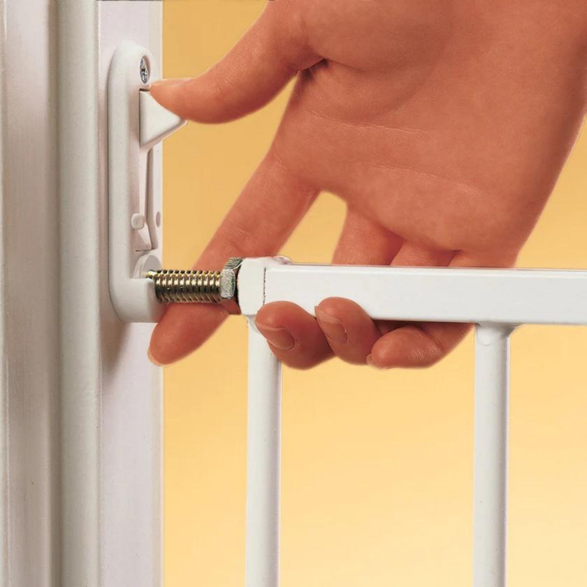 Puerta de Seguridad para Escalera (63 - 108 cm) - Blanco | KidCo