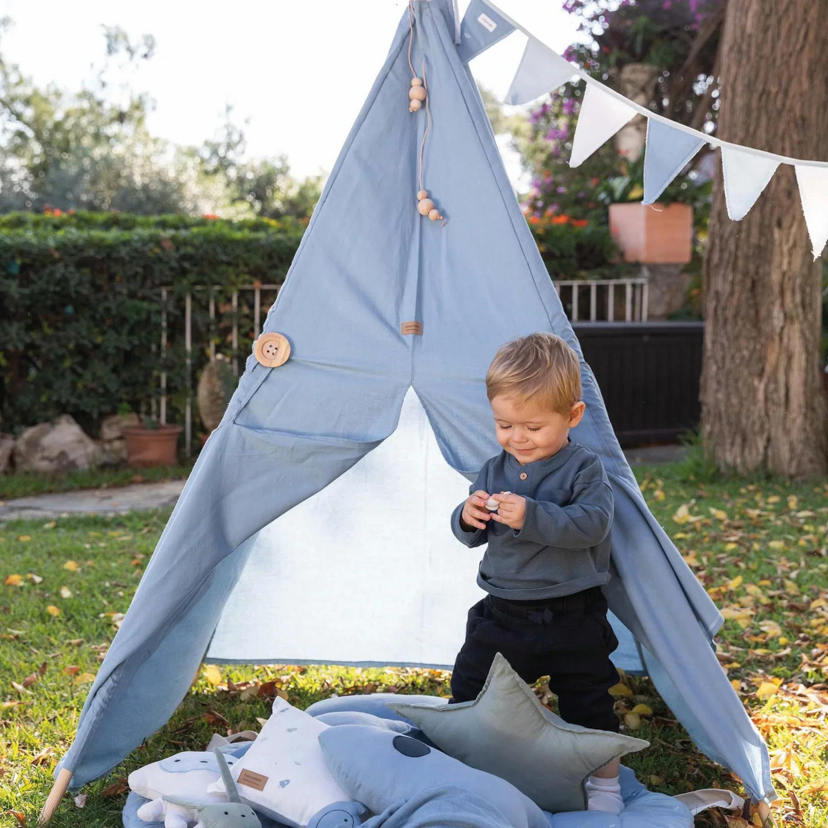 Carpa Tipi - Rocket Azul | Bonjourbébé
