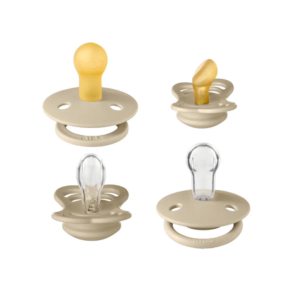 Set de Chupetes Colección Try-It - Vanilla | BIBS