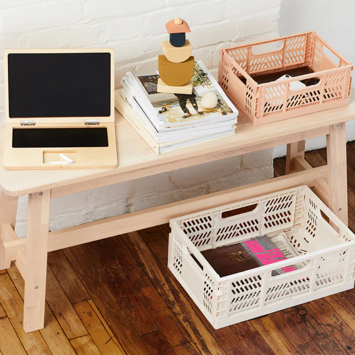 Caja Plegable Moderna - Mediana - Arcilla | 3 Sprouts