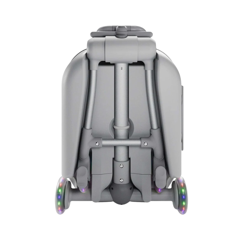 Maleta Infantil 2 en 1 con Asiento Cabby - Grey | Kinderkraft