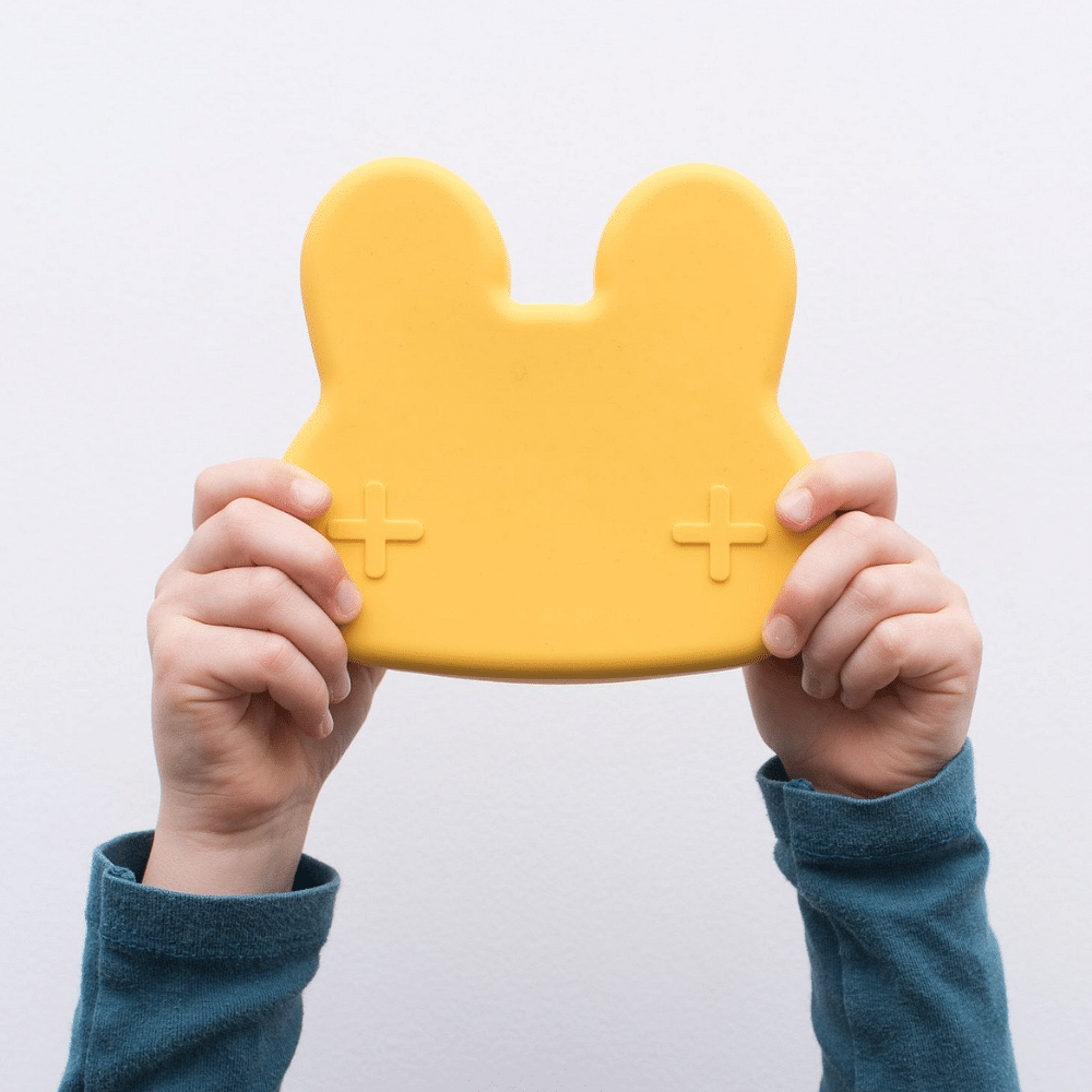 Caja para Snack Conejo - Amarillo | We Might Be Tiny