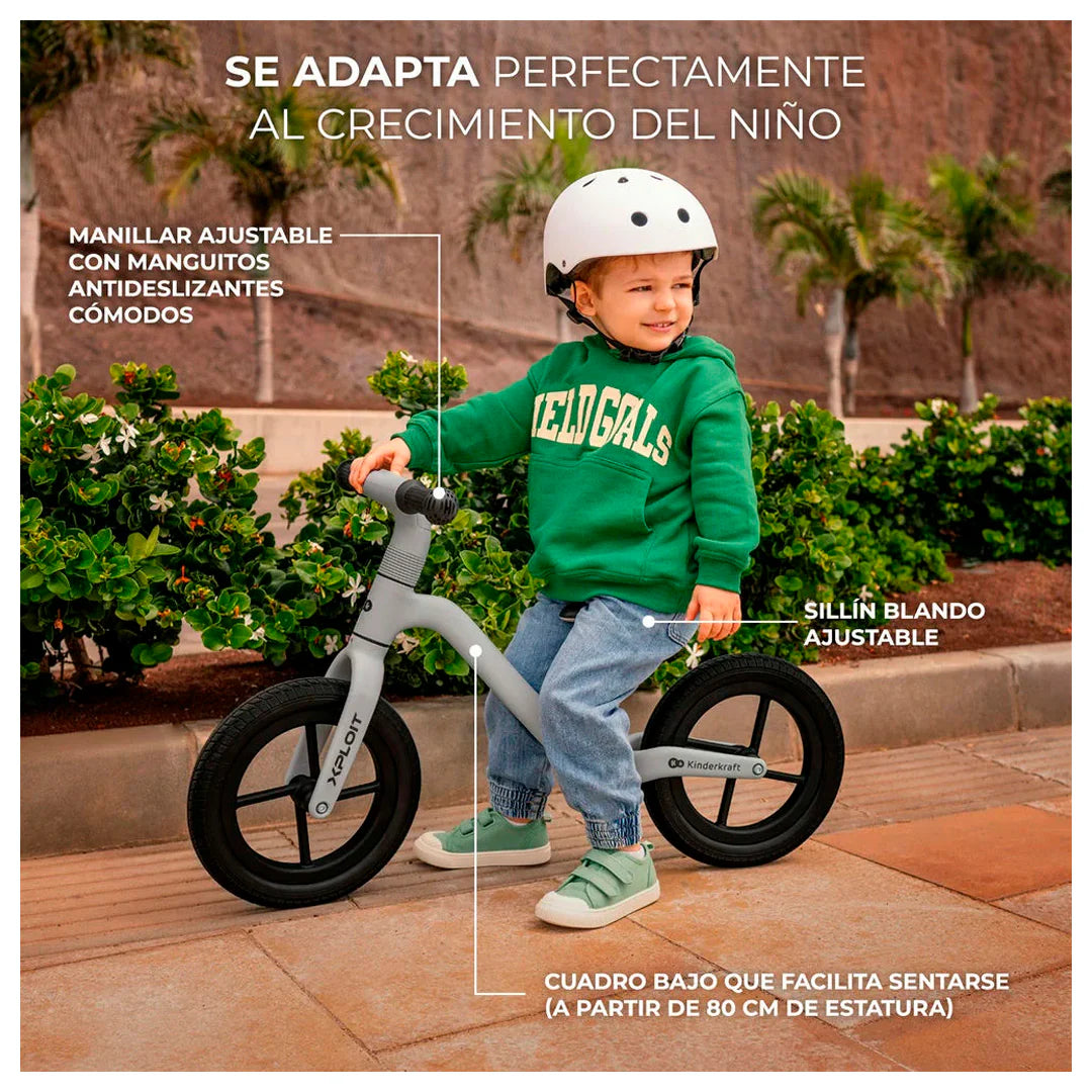 Bicicleta de Equilíbro Xploit - Turquoise | Kinderkraft
