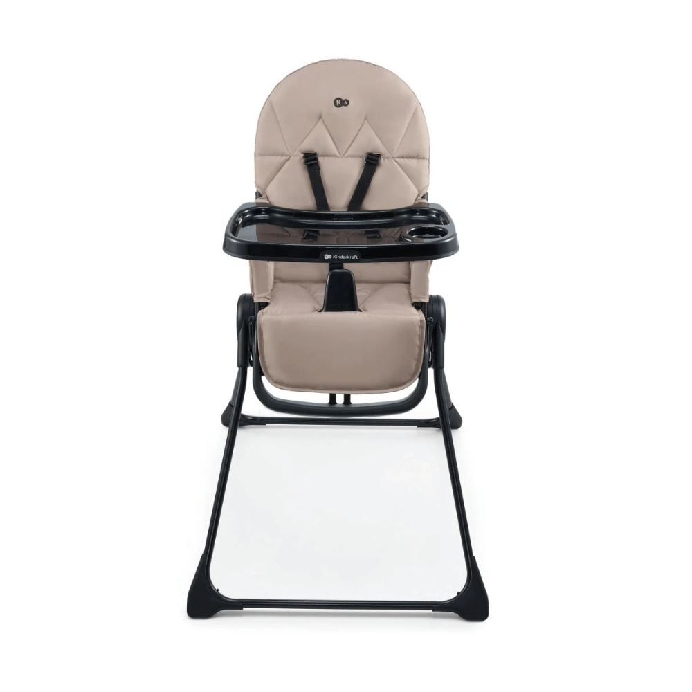 Silla de Comer Compacta Binci - Beige | Kinderkraft