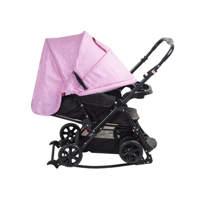 Coche Cuna Balancín Bebesit SX - Rosado | Bebesit