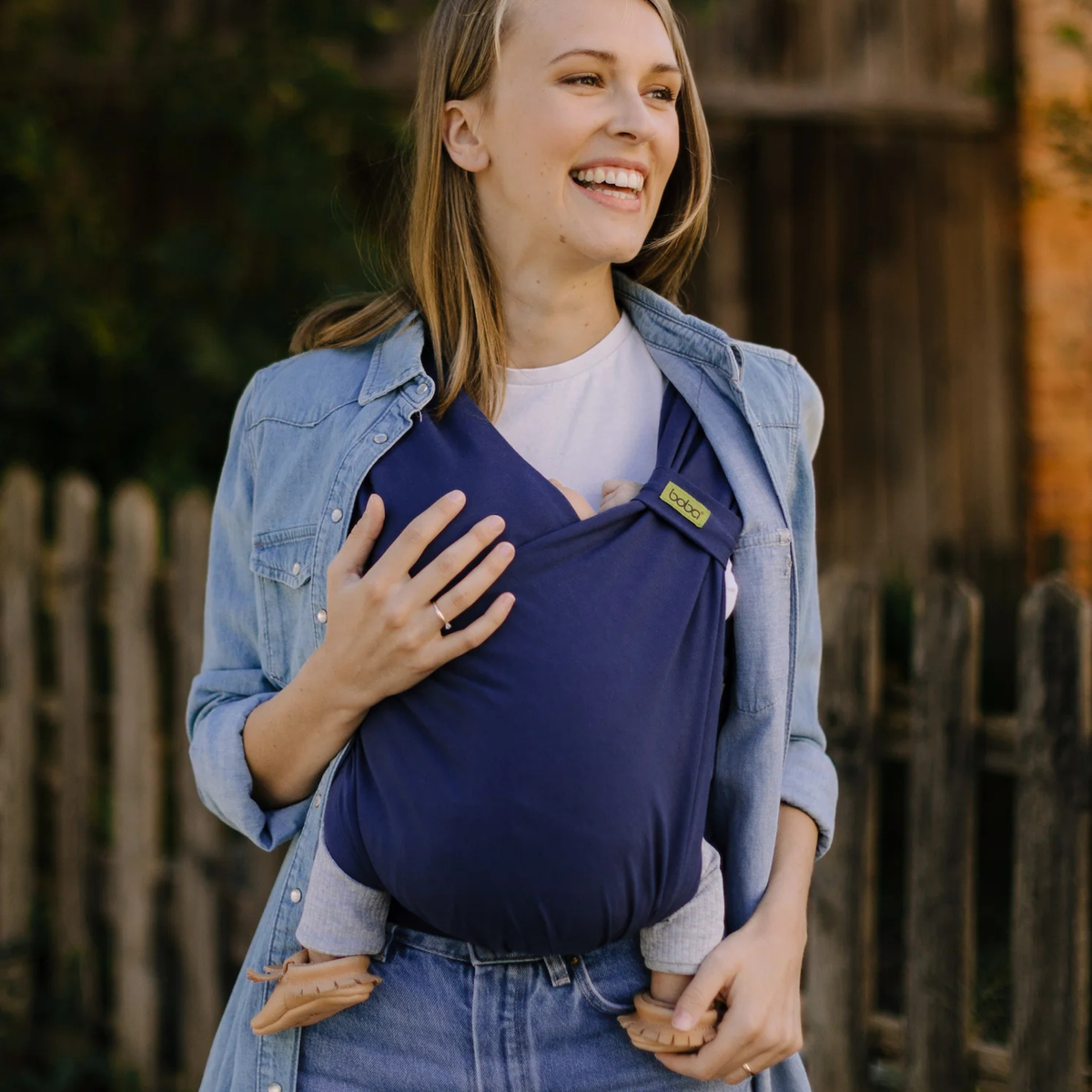 Portabebé Ergonómico - Boba Bliss - Navy Blue | Boba