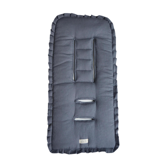 Protector Acolchado para Coche - Lino Gris Marengo | Baby Mattress