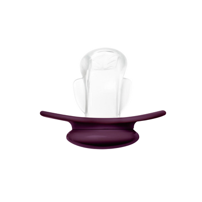 Chupete Dental con Tetina Anatómica con Alas - Morado | Suavinex