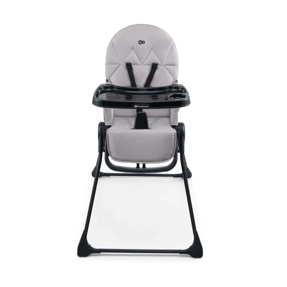 Silla de Comer Compacta Binci - Grey | Kinderkraft