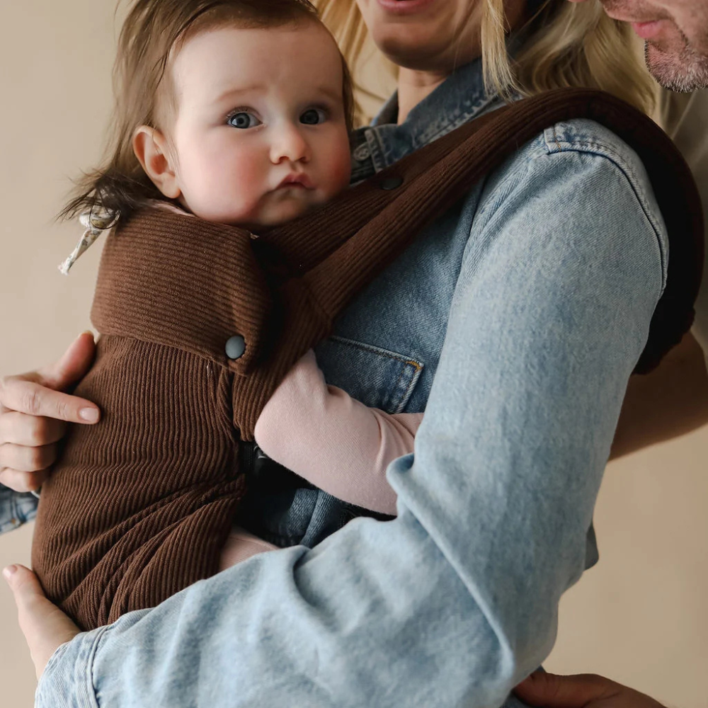 Portabebé Ergonómico - Boba Auri - Brown Cord | Boba