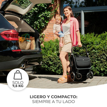 Coche de Paseo Apino - Raven Black | Kinderkraft