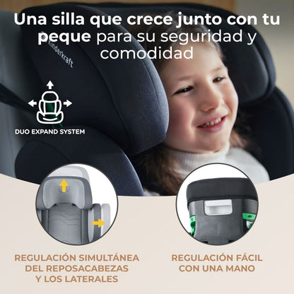 Silla de Auto Butaca Xpand 2 i-Size - Graphite Black | Kinderkraft
