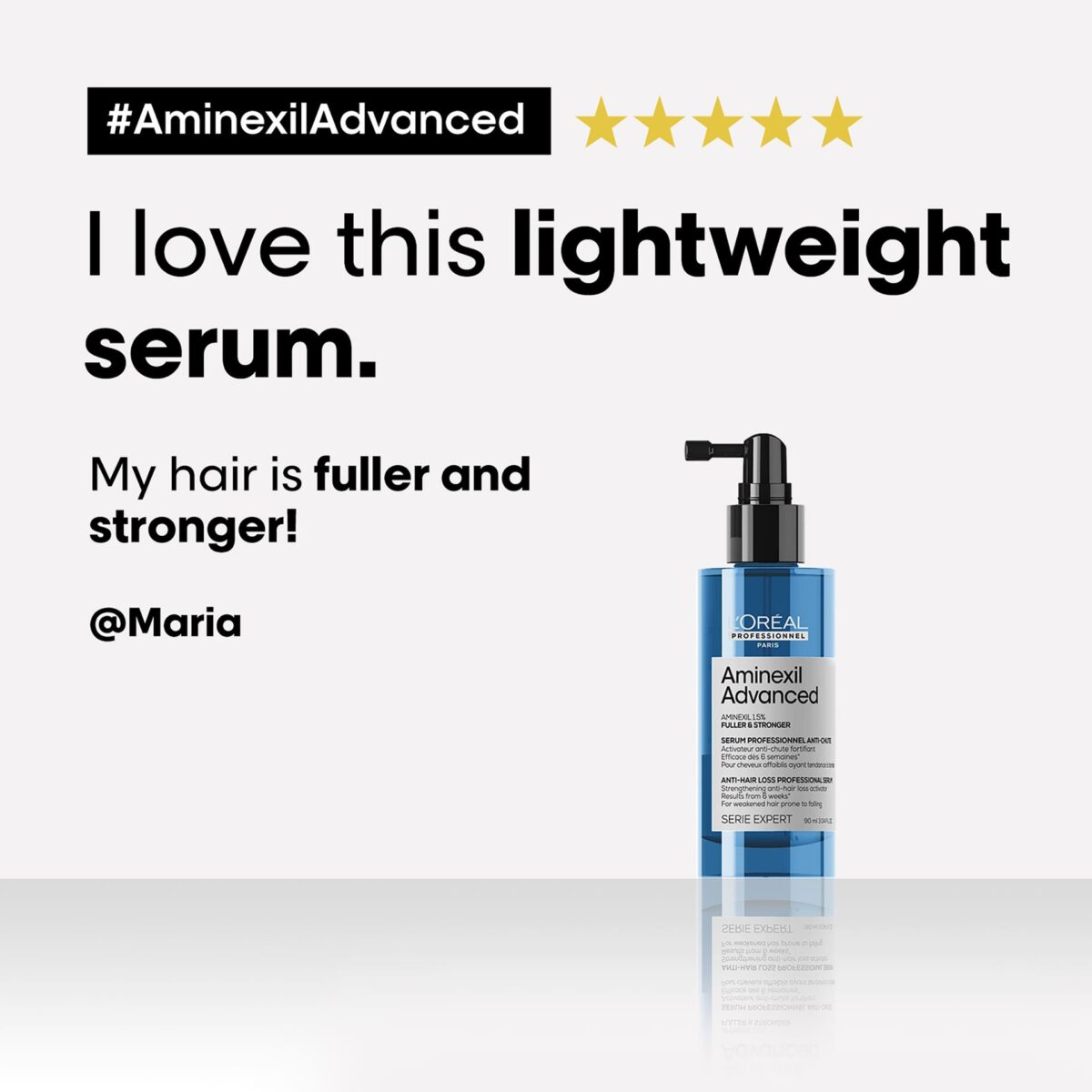 L'Oréal Professionnel Aminexil Advanced Anti-Hair Loss Activator Serum 90ml