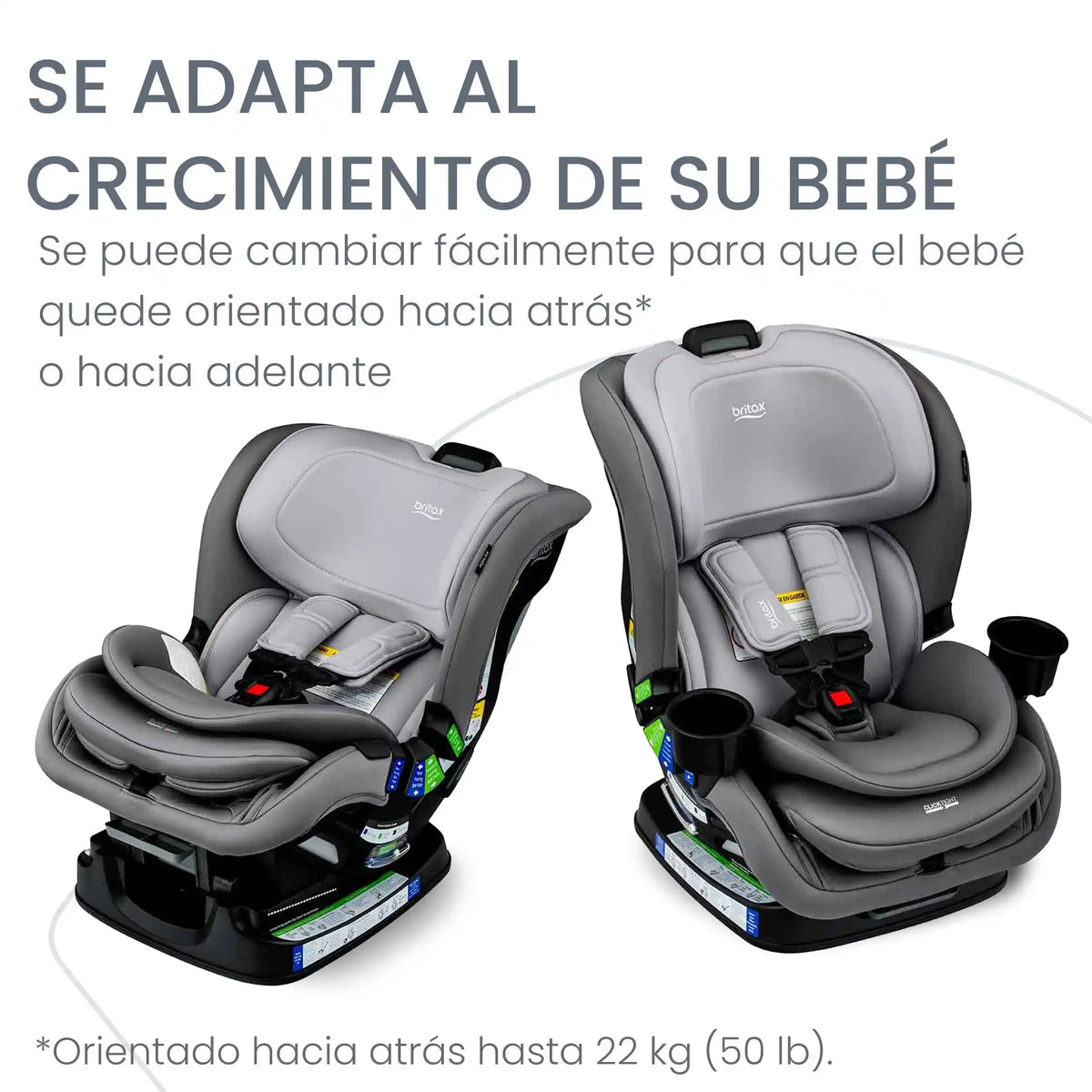 Silla De Auto Convertible Poplar - Glacier Graphite | Britax