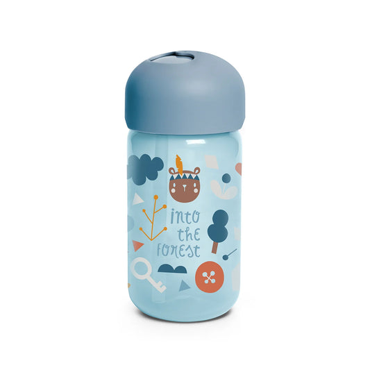 Botella con Bombilla 340ml - Azul | Suavinex