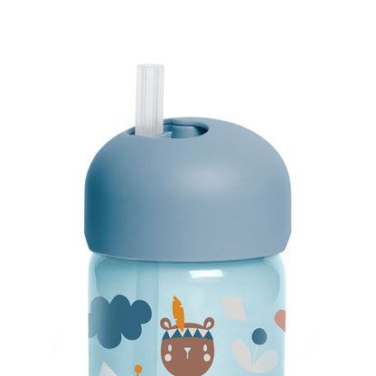 Botella con Bombilla 340ml - Azul | Suavinex