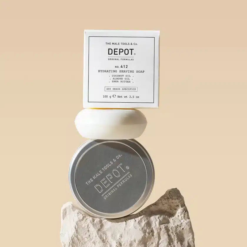 Depot No. 412 Hydrating Shaving Soap 100g
