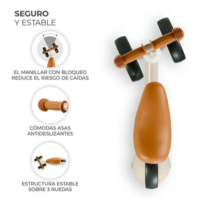 Triciclo Balance Cutie - Light Beige | Kinderkraft