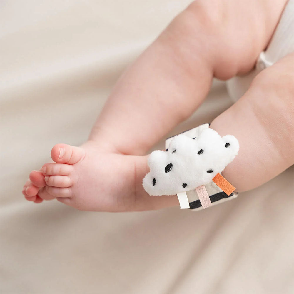 Set de 2 Sonajeros de Muñeca Happy Clouds - Rosa