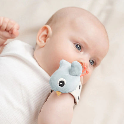 Set de 2 Sonajeros de Muñeca Happy Clouds - Azul