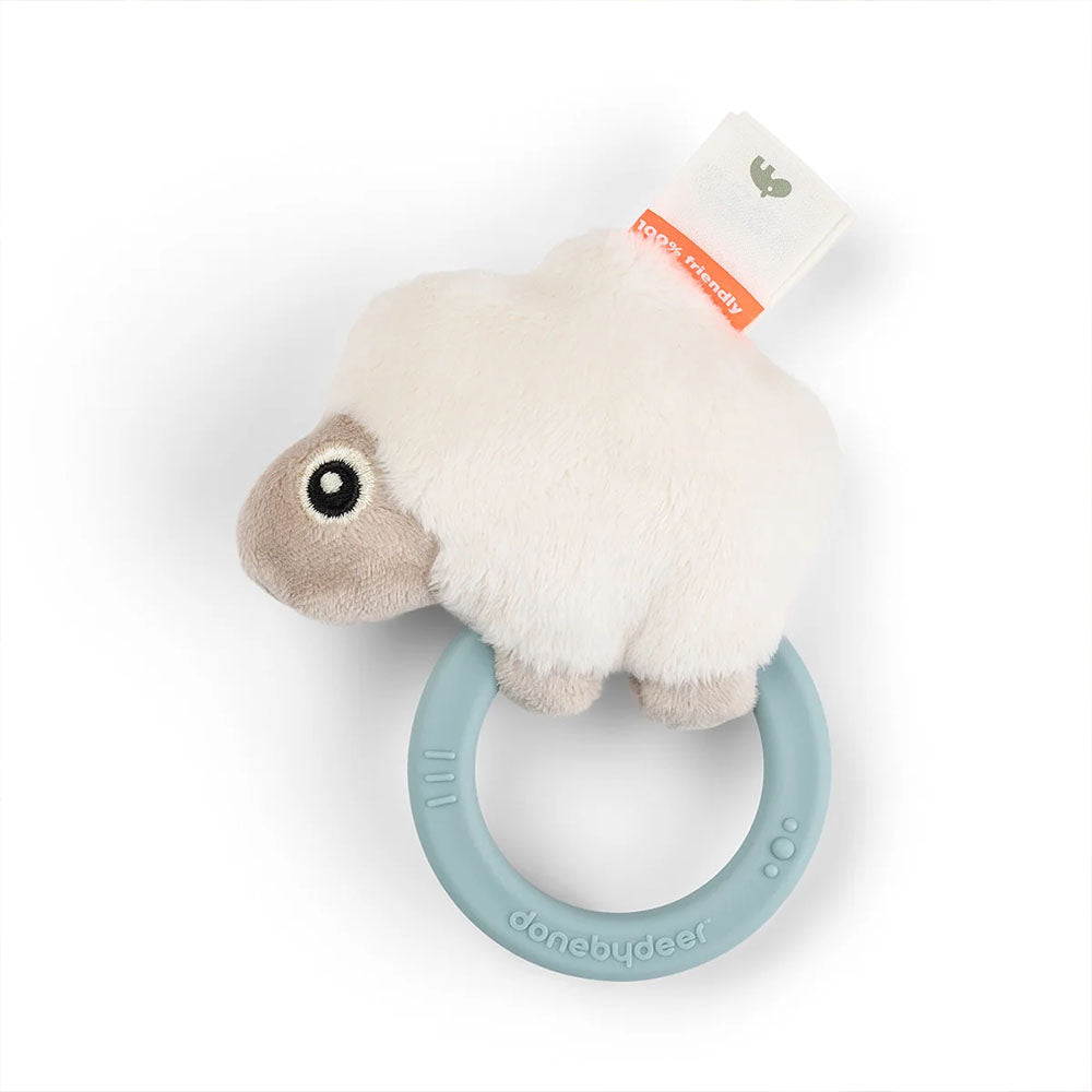 Sonajero Sensorial con Mordedor Sheepy - Azul