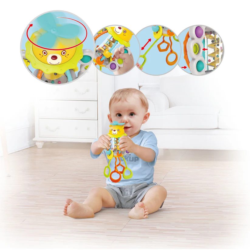 Oso Interactivo Sacude y Tira | Hola Toys