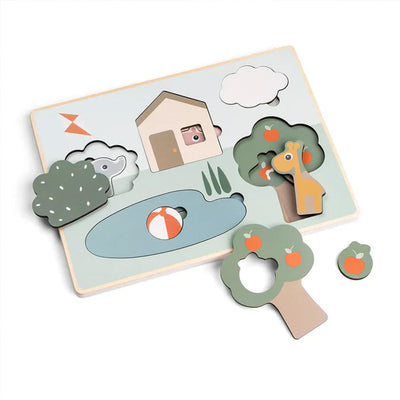 Rompecabezas en Capas Deer Friends - Varios Colores | Done by deer