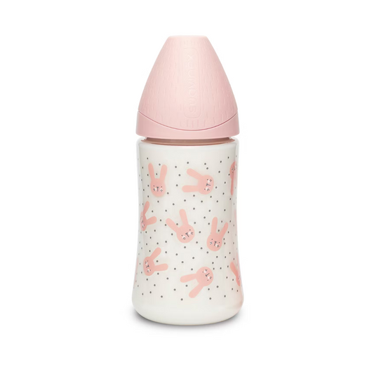 Mamadera 270ml - Conejo Rosada | Suavinex