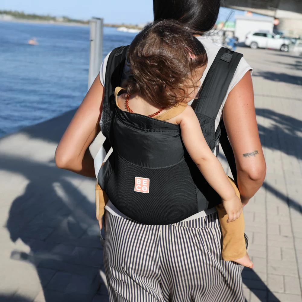 Portabebé Ergonómico - Beco Fly - Black | Boba
