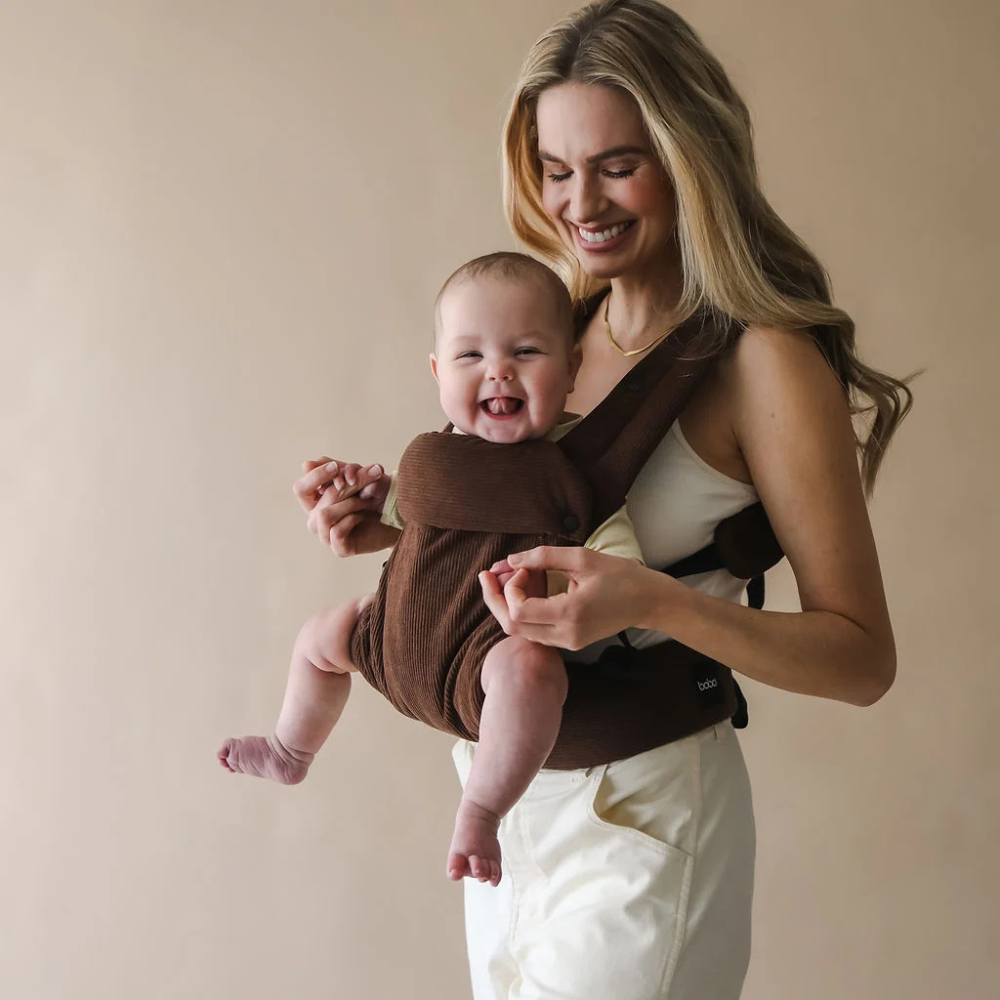 Portabebé Ergonómico - Boba Auri - Brown Cord | Boba
