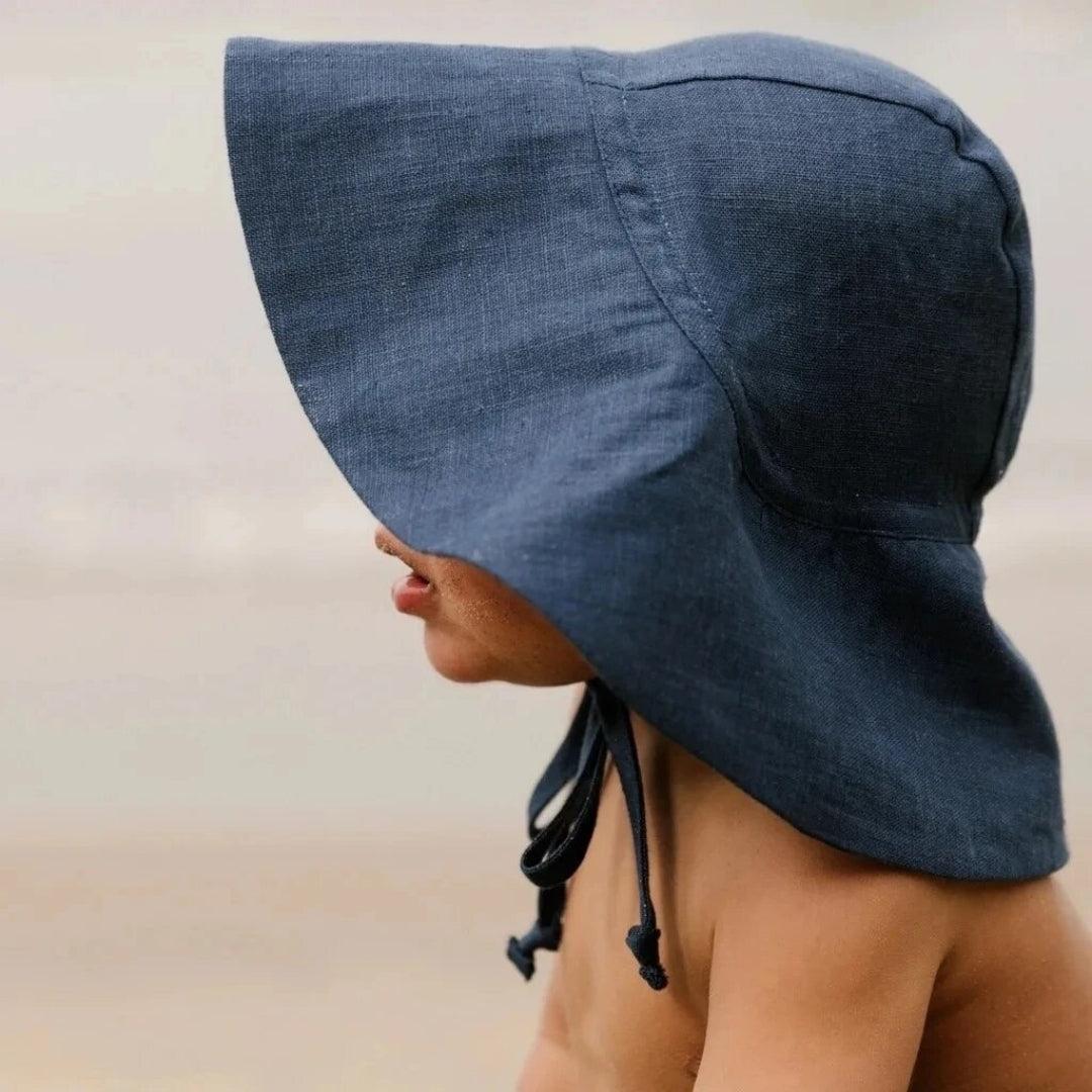 Sombrero 100% Algodón - Azul Oscuro | Tiny Sun